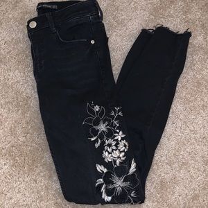Zara decorative skinny jeans